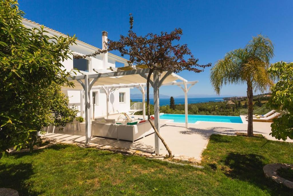 Koroni - Villa Merkouri - Entire Villa With Panoramic View Kültér fotó